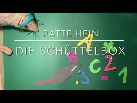 Die Schüttelbox im Matheunterricht der ersten Klasse - erklärt von und mit Ratte Hein.