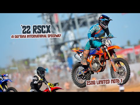 Noah Smerdon Crushes 250B Limited Moto 1 at 2022 RCSX