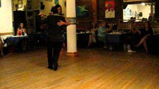 Elina Roldan and Jon Tariq @ Ensueno Tango Salon NYC 2011