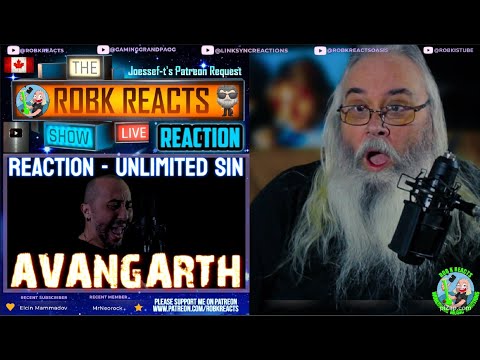 AVANGARTH Reaction - UNLIMITED SIN (COVER)BEAST IN BLACK - First Time Hearing