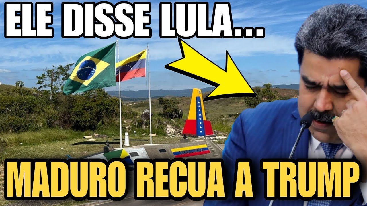 MADURO APÓS ENVIAR MÍSSEIS, TEME REGIME CAIR E APÓS AMEAÇAR EUA RECUA.