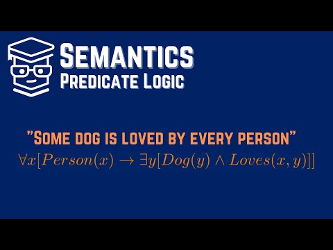 Semantics: Predicate Logic