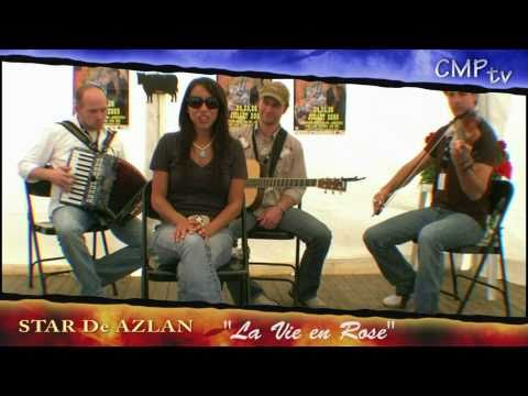 Star De Azlan special CMPT TV live acoustic:  Like a Rose, I Like 'Em Like that, La vie en Rose