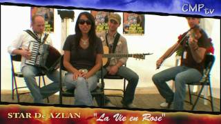 Star De Azlan special CMPT TV live acoustic:  Like a Rose, I Like 'Em Like that, La vie en Rose