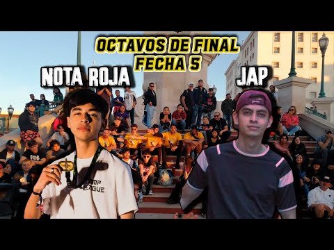NOTA ROJA vs JAP: Octavos de Final - BDLF Cuu - Fecha 5
