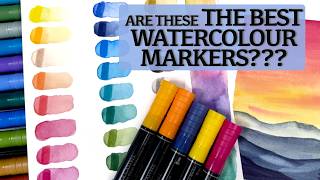 How To Use Watercolour Markers!