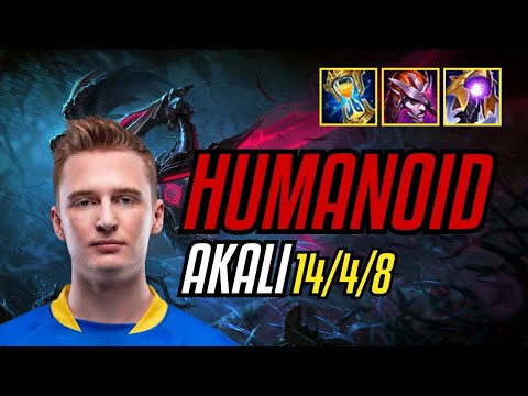 HUMANOID - AKALI vs SYLAS Mid - EUW Challenger - Patch 11.7