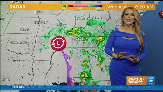 WATCH: Wednesday AM Forecast with Chelsea Chandler 10-6-21