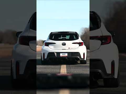 Check out AWE Tuning's GR Corolla Catback