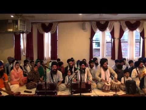 Bhai Talwinder Singh Jee (Toronto) -New York Akhand Keertan Smaagam -Gurdwara Ramgardia August 2013
