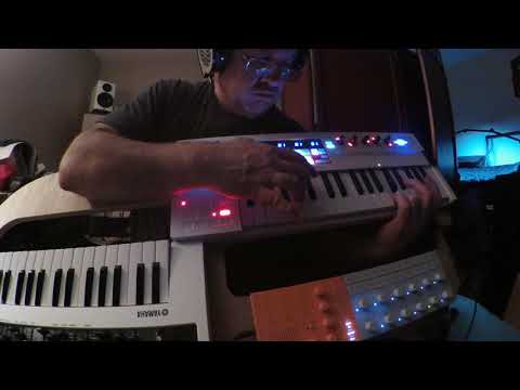 Yamaha Reface KeyStep SeqTrak  "2-Face" Handmade Keytar Platform image 21