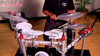Video thumbnail for Kraft Music - KAT Percussion KT3 Digital Drum Set Demo with Mark Moralez by Kraft Music