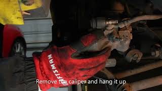 2003 Mazda Protege5  - Rear Wheel Bearing Replacement