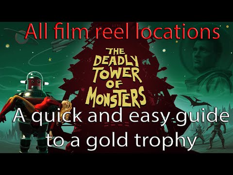 The Deadly Tower of Monsters  - Film reel locations - Trophy Guide