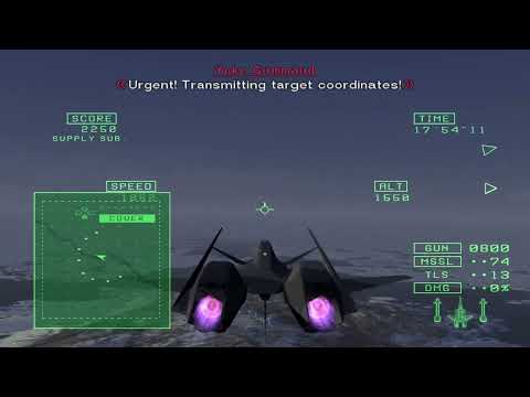 Ace Combat 5 (Ace S Rank) Mission 13: Demons of Razgriz