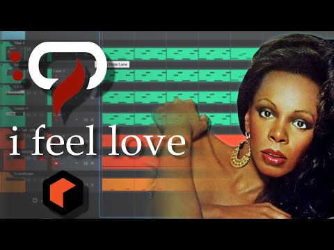 The EPIC Bassline of I Feel Love | Synthesis Tutorial in Reason Studios!