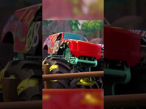 The Hot Wheels Monster Trucks Said WHAT??? 😱 #shorts
