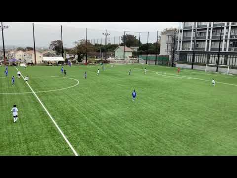 国際武道大学女子サッカー部得点シーン（2020年関東大学女子サッカーリーグvs東海大学）