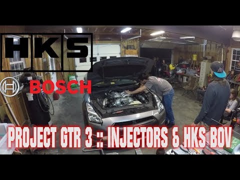 Project GTR Part 3 :: 1150cc Injectors & HKS BOV Install