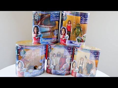 The Sarah Jane Adventures: Near Complete Action Figure Pack & Accessory / Prop Set Review & Haul