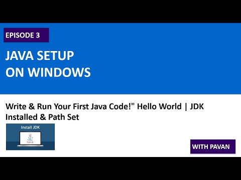 Java Complete Lesson 3 Install Java And Set Path
