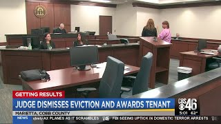Judge dismisses eviction case