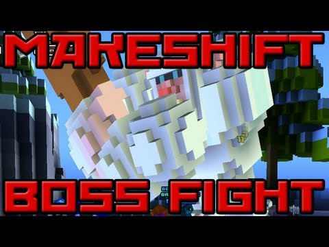 Cubeworld Makeshift Boss Fight: Yeti!