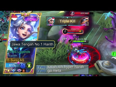 Surzz AS Harith Top Global Di Remehkan Team Karena Harith Ga Meta Auto Kalah ?! - Harith Gameplay