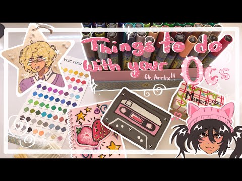 || 🎀 Things To Do With Your Ocs! (Ft. Arrtx) 🧸💕||