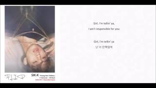 Act Different - Sik-K (feat. Mac Kidd) [ENG SUB / HANGEUL]