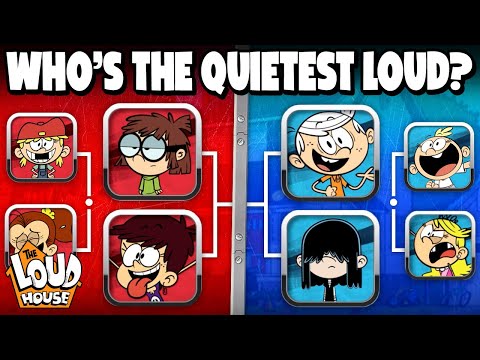 Who is the Quietest Loud?? 🤫 | The Loud House