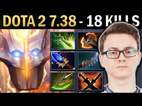 Juggernaut Gameplay Miracle with 18 Kills and Swift - Dota 2 7.38