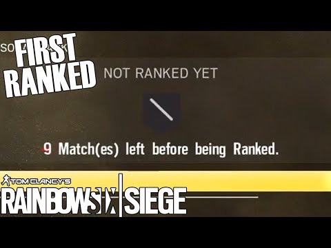 A Noobs First Ranked Match - Rainbow Six Siege