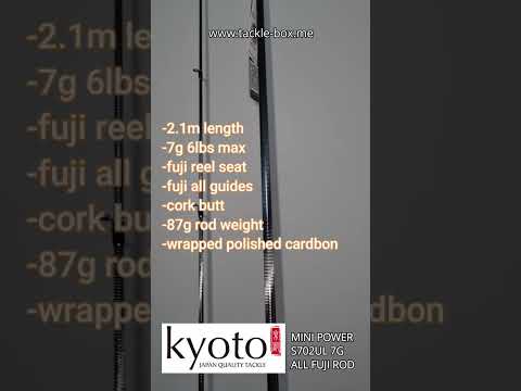 KYOTO MINI POWER S702UL ALL FUJI ROD | WWW.TACKLE-BOX.ME | UAE