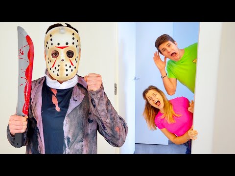 OUR FRIEND BECOMES JASON IN REAL LIFE AND IT SCARES US!!😱