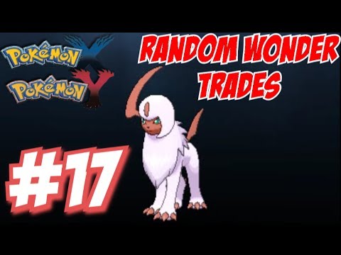 Pokemon X and Y Random Wonder Trades Part 17 - CHIMCHAR WOBBLING, BUSY