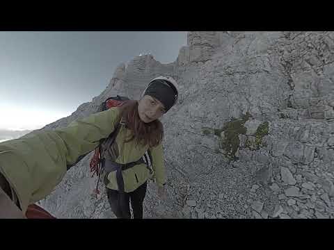 Via Findenegg allo Jof di Montasio 2753 m by insta360