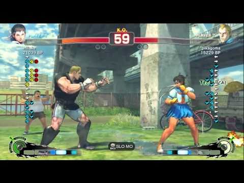 SSFIV: Uryo (Sakura) vs pikagoma (Abel) TRUE-HD QUALITY