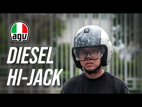 Review nón AGV Diesel Hi Jack: thiết kế đẹp và lạ, thoải mái để sử dụng hàng ngày