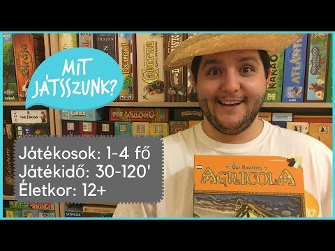 Agricola Játékbemutató - Mit Játsszunk?