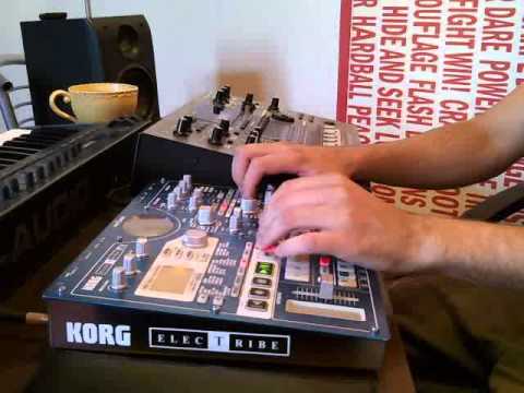 Live Techno Set with Korg Electribe EMX-1 by Enformig