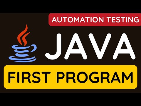 3 _ Write Your First Java Program Step By Step