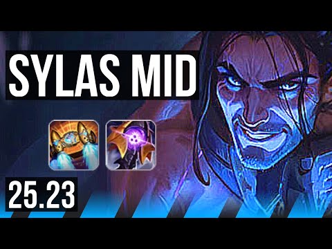 SYLAS vs ZED (MID) | 12/1/3, Legendary | EUW Diamond | 25.23