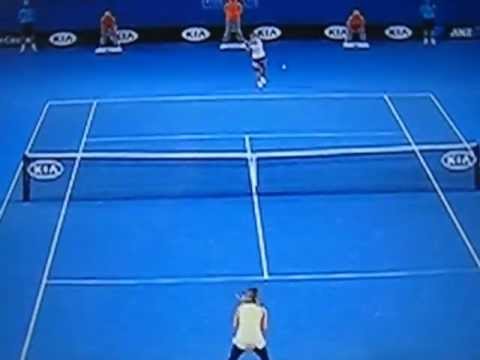 AZARENKA WINS VS LI NA AT AUSTRALIAN OPEN FINALS- MATCH POINT