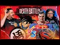 Goku VS Superman Dragon Ball VS DC Comics Deathbattle RENEGADES REACT