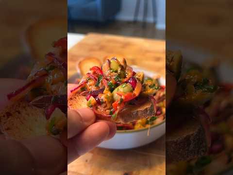 BEST OLIVE SALAD WITH A TWIST I EVER HAD!