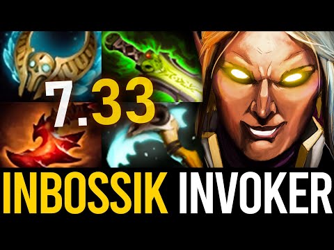 MASSACRE BUILD IN 7.33 | EPIC INBossik INVOKER | Dota 2 Invoker