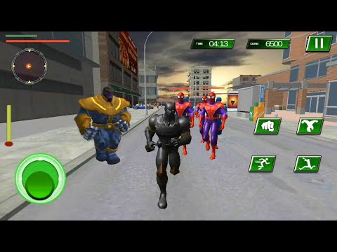 Panther Superhero Revenge God Immortal Battle | Panther Hero City Rescue - Android GamePlay