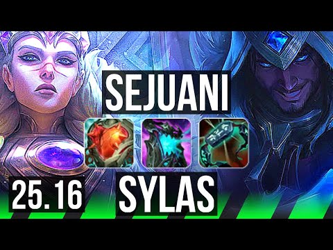 SEJUANI vs SYLAS (JGL) | Legendary | KR Diamond | 25.16