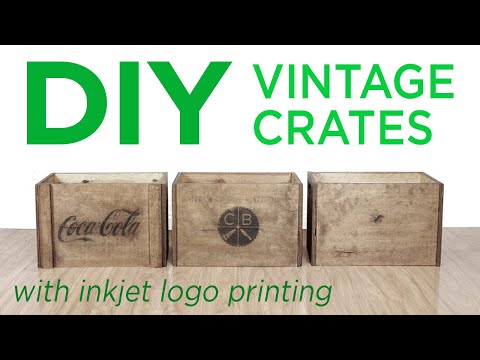 DIY Vintage Crates | 10